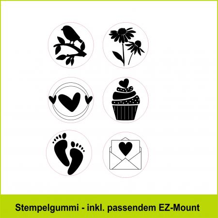 Kreisstempel - Für jeden Anlass - Stempelgummi